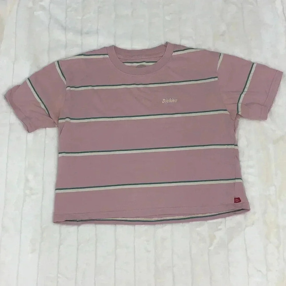 Women’s Dickies Loose Fit Crop T Shirt Size Medium GUC - Picture 2 of 6
